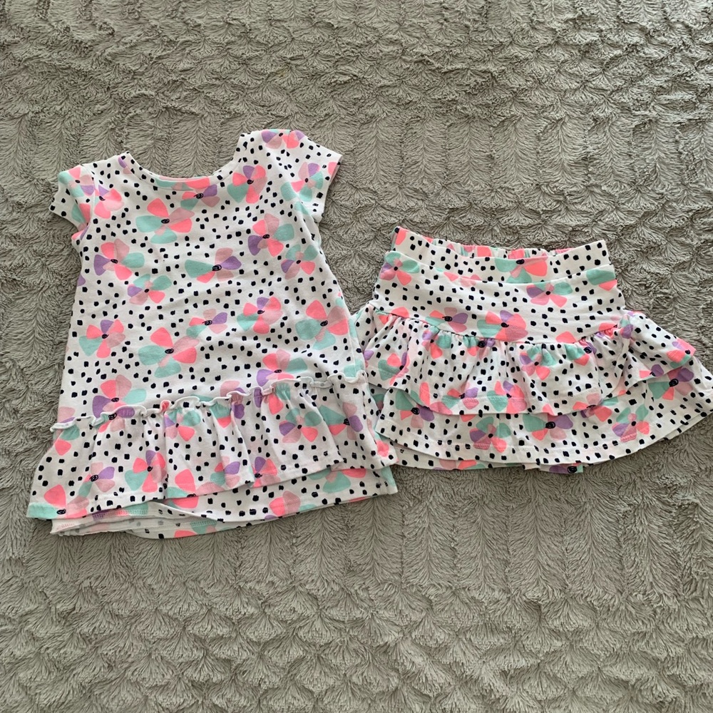 Girls Two Piece Summer Set
